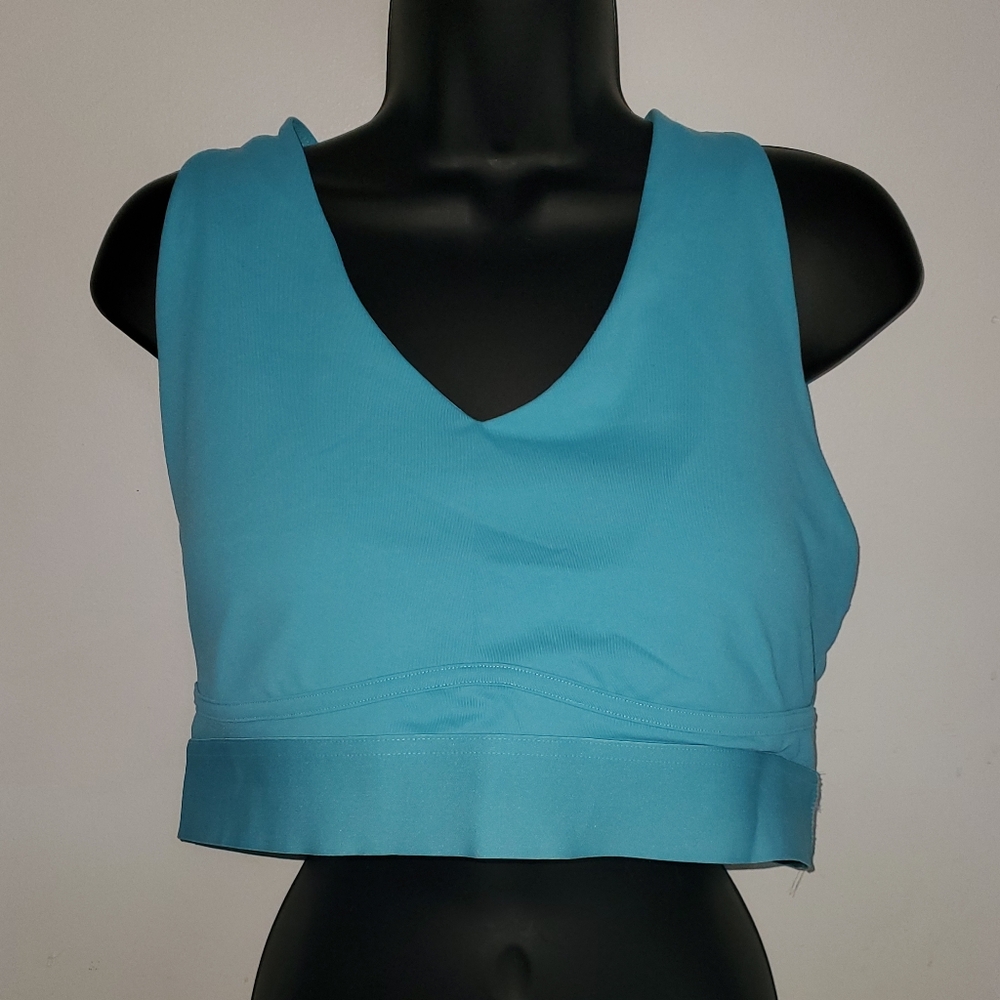 Fabletics sports bra. The light blue, solid XXL - Picture 5 of 15